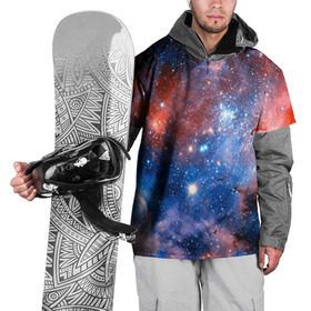 Накидка на куртку 3D с принтом Звёзды в Кировске, 100% полиэстер |  | звезды | туманность