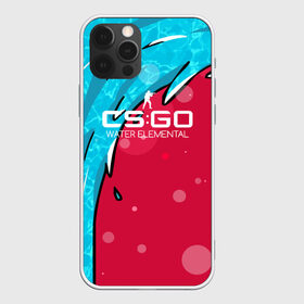 Чехол для iPhone 12 Pro Max с принтом csgo - Water Elemental glock-18 style (Водяной) в Кировске, Силикон |  | cs | csgo | dragon | elemental | tatoo | water | водяной | го | кс