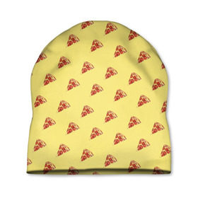 Шапка 3D с принтом Рай пиццы в Кировске, 100% полиэстер | универсальный размер, печать по всей поверхности изделия | food | pizza | грибы | еда | завтрак | колбаса | обед | пицца | помидор | ужин | фастфуд