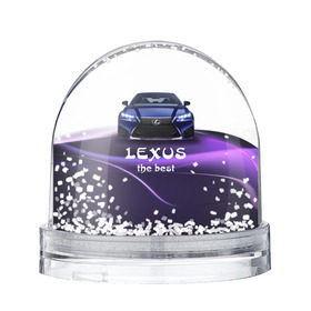 Снежный шар с принтом Lexus the best в Кировске, Пластик | Изображение внутри шара печатается на глянцевой фотобумаге с двух сторон | lexus | авто | автомобиль | водитель | лексус | машина | тачка