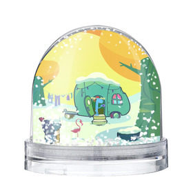 Снежный шар с принтом Happy Tree Friends в Кировске, Пластик | Изображение внутри шара печатается на глянцевой фотобумаге с двух сторон | 