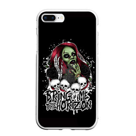 Чехол для iPhone 7Plus/8 Plus матовый с принтом Bring Me The Horizon в Кировске, Силикон | Область печати: задняя сторона чехла, без боковых панелей | bmth | bring me | bring me the horizon | bring me the horizont | doomed | бринг ми | бринг ми зе | бринг ми зе хоризон