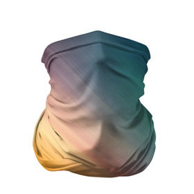 Бандана-труба 3D с принтом Стильный окрас в Кировске, 100% полиэстер, ткань с особыми свойствами — Activecool | плотность 150‒180 г/м2; хорошо тянется, но сохраняет форму | градиент | полосы | разноцветный