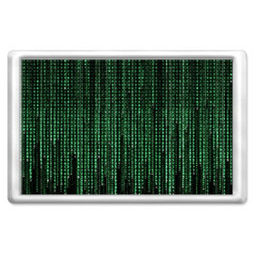 Магнит 45*70 с принтом Матрица в Кировске, Пластик | Размер: 78*52 мм; Размер печати: 70*45 | атака | буквы | виртуальный мир | вирус | гаджет | девайс | иероглифы | интернет | компьютер | матрица | паутина | программист | сеть | символы | софт | хакер | цифры