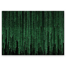 Поздравительная открытка с принтом Матрица в Кировске, 100% бумага | плотность бумаги 280 г/м2, матовая, на обратной стороне линовка и место для марки
 | Тематика изображения на принте: атака | буквы | виртуальный мир | вирус | гаджет | девайс | иероглифы | интернет | компьютер | матрица | паутина | программист | сеть | символы | софт | хакер | цифры