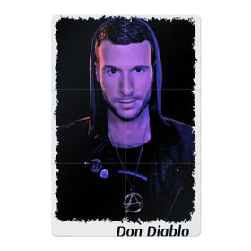 Магнитный плакат 2Х3 с принтом Don Diablo в Кировске, Полимерный материал с магнитным слоем | 6 деталей размером 9*9 см | Тематика изображения на принте: beatport | club | dj | don diablo | edm | electro | house | musical freedom | production | radio | retro style | spinnin | techno | top | trance | клуб | радио | трещины | царапины