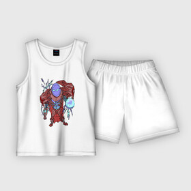 Детская пижама с шортами хлопок с принтом Arc Warden в Кировске,  |  | Тематика изображения на принте: arc warden | dota2