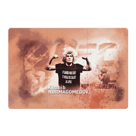 Магнитный плакат 3Х2 с принтом Хабиб Нурмагомедов в Кировске, Полимерный материал с магнитным слоем | 6 деталей размером 9*9 см | Тематика изображения на принте: ufc | хабиб нурмагомедов