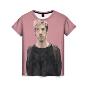 Женская футболка 3D с принтом Джош Дан в Кировске, 100% полиэфир ( синтетическое хлопкоподобное полотно) | прямой крой, круглый вырез горловины, длина до линии бедер | dun | josh | one | pilots. | twenty | дан | джош