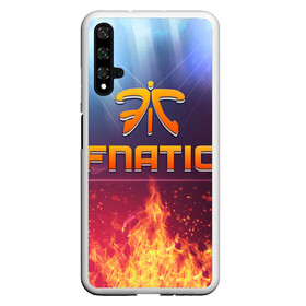 Чехол для Honor 20 с принтом Fnatic Team в Кировске, Силикон | Область печати: задняя сторона чехла, без боковых панелей | best team | fnatic | team