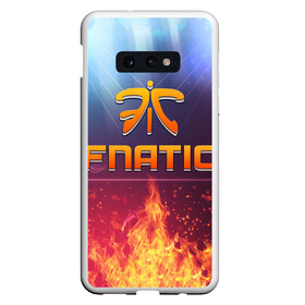 Чехол для Samsung S10E с принтом Fnatic Team в Кировске, Силикон | Область печати: задняя сторона чехла, без боковых панелей | best team | fnatic | team