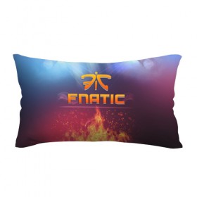 Подушка 3D антистресс с принтом Fnatic Team в Кировске, наволочка — 100% полиэстер, наполнитель — вспененный полистирол | состоит из подушки и наволочки на молнии | Тематика изображения на принте: best team | fnatic | team