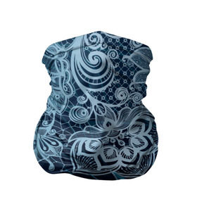 Бандана-труба 3D с принтом Снежинки 2 в Кировске, 100% полиэстер, ткань с особыми свойствами — Activecool | плотность 150‒180 г/м2; хорошо тянется, но сохраняет форму | праздник | узор | цветы