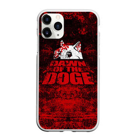 Чехол для iPhone 11 Pro матовый с принтом Dawn of the Doge в Кировске, Силикон |  | dog | doge | walking dead | zombie | додж | зомби | мем | собака | ходячие мертвецы