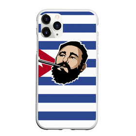 Чехол для iPhone 11 Pro матовый с принтом Fidel Castro в Кировске, Силикон |  | Тематика изображения на принте: castro | che | fidel | guevara | гевара | кастро | фидель | че