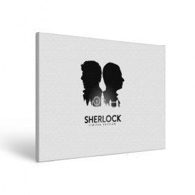 Холст прямоугольный с принтом Sherlock Edition в Кировске, 100% ПВХ |  | Тематика изображения на принте: doctor | holmes | sherlock | watson | ватсон | доктор | профессор | холмс | шерлок