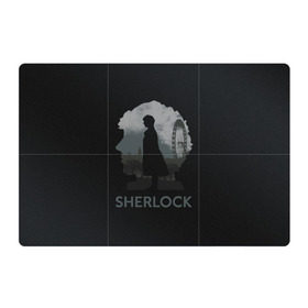 Магнитный плакат 3Х2 с принтом Sherlock World в Кировске, Полимерный материал с магнитным слоем | 6 деталей размером 9*9 см | doctor | holmes | холмс | шерлок