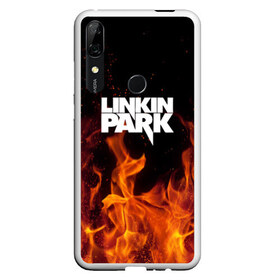 Чехол для Honor P Smart Z с принтом Linkin park в Кировске, Силикон | Область печати: задняя сторона чехла, без боковых панелей | rok | линкин | музыка | парк | рок