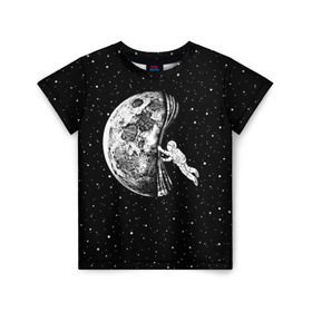 Детская футболка 3D с принтом Начало ночи в Кировске, 100% гипоаллергенный полиэфир | прямой крой, круглый вырез горловины, длина до линии бедер, чуть спущенное плечо, ткань немного тянется | astronaut | cosmonaut | cosmos | galaxy | hipster | moon | night | planet | space | star | universe | астронавт | вселенная | галактика | звезды | космонавт | космос | луна | ночь | планета | хипстер