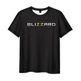 Мужская футболка 3D с принтом Blizzard не такой в Кировске, 100% полиэфир | прямой крой, круглый вырез горловины, длина до линии бедер | 
