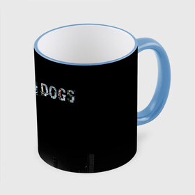 Кружка 3D с принтом Watch Dogs 2 в Кировске, керамика | ёмкость 330 мл | dogs | ubisoft | watch | watchdogs | псы | сторожевые | хакер