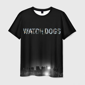 Мужская футболка 3D с принтом Watch Dogs 2 в Кировске, 100% полиэфир | прямой крой, круглый вырез горловины, длина до линии бедер | Тематика изображения на принте: dogs | ubisoft | watch | watchdogs | псы | сторожевые | хакер