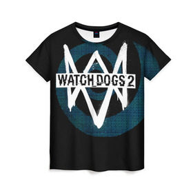 Женская футболка 3D с принтом Watch Dogs 2 в Кировске, 100% полиэфир ( синтетическое хлопкоподобное полотно) | прямой крой, круглый вырез горловины, длина до линии бедер | dogs | ubisoft | watch | watchdogs | псы | сторожевые | хакер