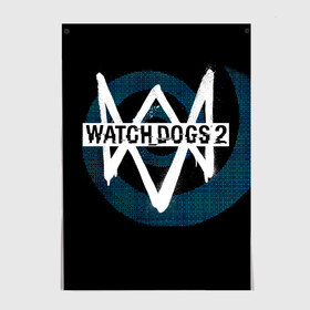 Постер с принтом Watch Dogs 2 в Кировске, 100% бумага
 | бумага, плотность 150 мг. Матовая, но за счет высокого коэффициента гладкости имеет небольшой блеск и дает на свету блики, но в отличии от глянцевой бумаги не покрыта лаком | dogs | ubisoft | watch | watchdogs | псы | сторожевые | хакер