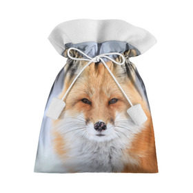 Подарочный 3D мешок с принтом Лиса в Кировске, 100% полиэстер | Размер: 29*39 см | animal | fox | look | predator | red | sly | wild | взгляд | дикая | животное | лиса | рыжая | хитрая | хищник