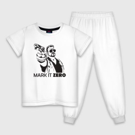 Детская пижама хлопок с принтом Walter Sobchak в Кировске, 100% хлопок |  брюки и футболка прямого кроя, без карманов, на брюках мягкая резинка на поясе и по низу штанин
 | the big lebowski | walter sobchak | большой лебовски