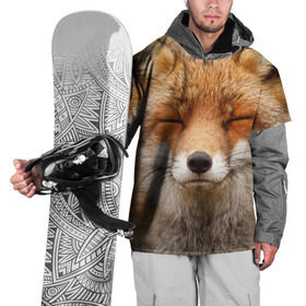 Накидка на куртку 3D с принтом Лиса в Кировске, 100% полиэстер |  | animal | baby | fox | look | predator | red | sly | wild | взгляд | дикая | животное | лиса | малыш | рыжая | хитрая | хищник
