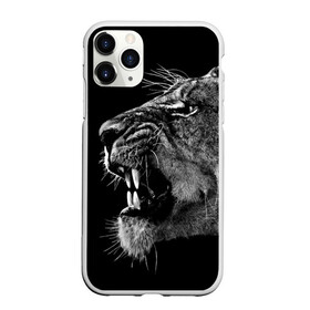 Чехол для iPhone 11 Pro матовый с принтом Львица в Кировске, Силикон |  | animal | fangs | head | lion | lioness | predator | teeth | wild | голова | дикая | животное | клыки | лев | львица | оскал | хищник