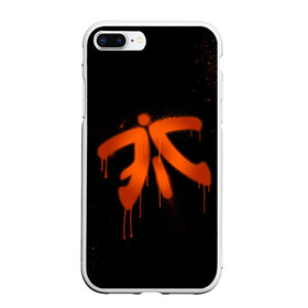 Чехол для iPhone 7Plus/8 Plus матовый с принтом csgo - Fnatic (Black collection) в Кировске, Силикон | Область печати: задняя сторона чехла, без боковых панелей | Тематика изображения на принте: 0x000000123 | cs | csgo | fnatic | кс | ксго | фнатик