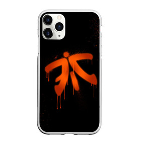 Чехол для iPhone 11 Pro матовый с принтом csgo - Fnatic (Black collection) в Кировске, Силикон |  | Тематика изображения на принте: 0x000000123 | cs | csgo | fnatic | кс | ксго | фнатик