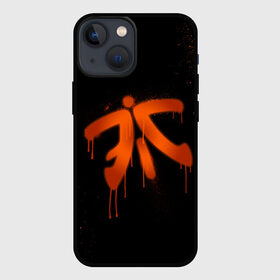 Чехол для iPhone 13 mini с принтом cs:go   Fnatic (Black collection) в Кировске,  |  | Тематика изображения на принте: 0x000000123 | cs | csgo | fnatic | кс | ксго | фнатик