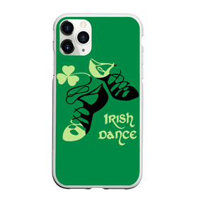 Чехол для iPhone 11 Pro матовый с принтом Ireland Irish dance в Кировске, Силикон |  | background | black | clover | dance | green | ireland | irish | petal | soft shoes | зеленый | ирландия | ирландский | клевер | лепесток | мягкая | обувь | танец | фон | черная