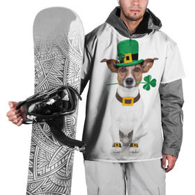 Накидка на куртку 3D с принтом Ирландия в Кировске, 100% полиэстер |  | Тематика изображения на принте: animal | breed | clover | dog | folk | fun | funny | hat | hero | ireland | irish | saint patrick | герой | животное | ирландия | ирландский | клевер | народный | порода | прикол | святой патрик | собака | шляпа | шутка
