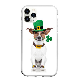 Чехол для iPhone 11 Pro Max матовый с принтом Ирландия в Кировске, Силикон |  | animal | breed | clover | dog | folk | fun | funny | hat | hero | ireland | irish | saint patrick | герой | животное | ирландия | ирландский | клевер | народный | порода | прикол | святой патрик | собака | шляпа | шутка