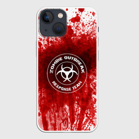 Чехол для iPhone 13 mini с принтом зомбиапокалипсис в Кировске,  |  | the walking dead | апокалипсис | замбиапокалипсис | зомби | кровь | ходячие мертвецы