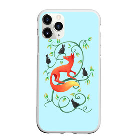 Чехол для iPhone 11 Pro матовый с принтом Милая лисичка в Кировске, Силикон |  | animal | beast | fox | heart | love | orange | животное | зверь | лис | лиса | личиска | любовь | птица | птицы | птичка | рыжая | сердце