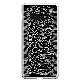 Чехол для Samsung S10E с принтом Joy Division Unknown Pleasures в Кировске, Силикон | Область печати: задняя сторона чехла, без боковых панелей | joy division | альбом | волны | горы | линии | обложка | панк | рок