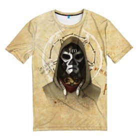 Мужская футболка 3D с принтом Hollywood Undead в Кировске, 100% полиэфир | прямой крой, круглый вырез горловины, длина до линии бедер | 