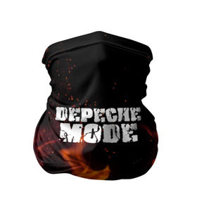 Бандана-труба 3D с принтом Depeche Mode в Кировске, 100% полиэстер, ткань с особыми свойствами — Activecool | плотность 150‒180 г/м2; хорошо тянется, но сохраняет форму | дипиш | мод | музыка | рок