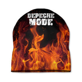 Шапка 3D с принтом Depeche Mode в Кировске, 100% полиэстер | универсальный размер, печать по всей поверхности изделия | дипиш | мод | музыка | рок