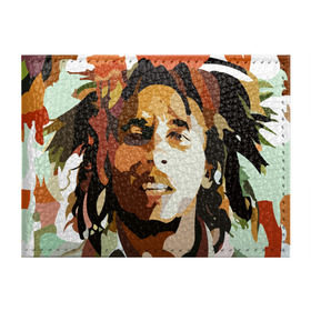 Обложка для студенческого билета с принтом Боб Марли в Кировске, натуральная кожа | Размер: 11*8 см; Печать на всей внешней стороне | bob marley | composer | guitarist | jamaica | jamaican musician | reggae | singer | музыкант | регги