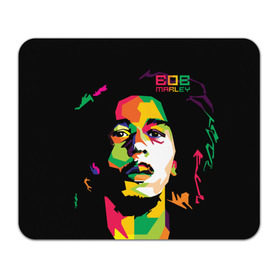 Коврик прямоугольный с принтом Ямайка, Боб Марли в Кировске, натуральный каучук | размер 230 х 185 мм; запечатка лицевой стороны | reggae | регги
