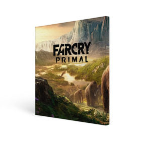 Холст квадратный с принтом Far Cry Primal 8 в Кировске, 100% ПВХ |  | Тематика изображения на принте: far cry | far cry primal | компьютерные игры | первобытные | фар край праймал | фаркрай