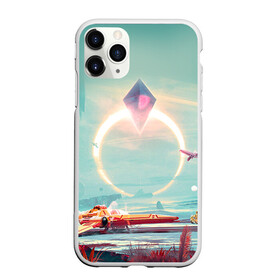 Чехол для iPhone 11 Pro матовый с принтом No Mans Sky 2 в Кировске, Силикон |  | Тематика изображения на принте: no man sky | no mans sky | безлюдное небо | ноу мэнс скай