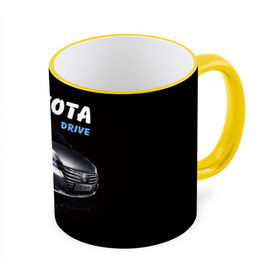 Кружка 3D с принтом Toyota Drive в Кировске, керамика | ёмкость 330 мл | Тематика изображения на принте: crown | toyota | авто | автомобиль | краун | машина | тачка | тойота