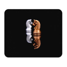 Коврик прямоугольный с принтом Ход конём в Кировске, натуральный каучук | размер 230 х 185 мм; запечатка лицевой стороны | 64 | chess | игра | конь | спорт | фигура | шахматы